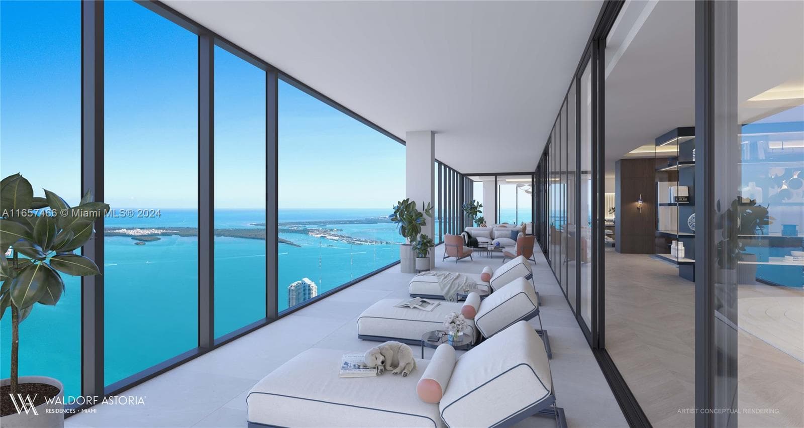 300 N Biscayne Blvd PH, Miami FL 33132 — 2