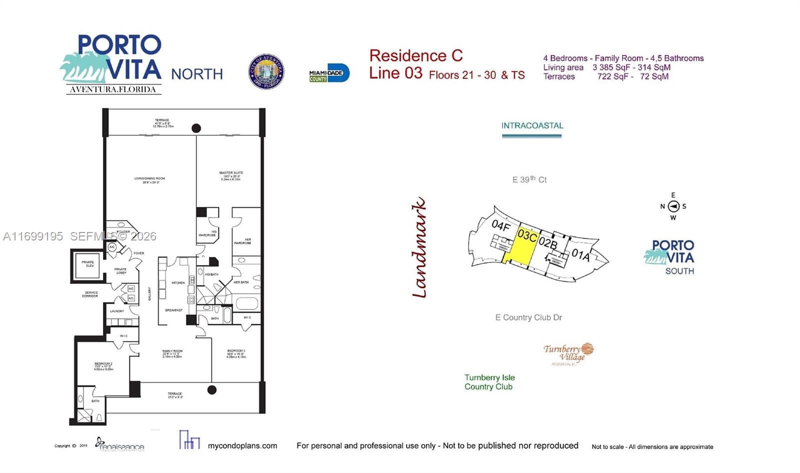 20155 NE 38th Ct # 2903, Aventura FL 33180 — 24