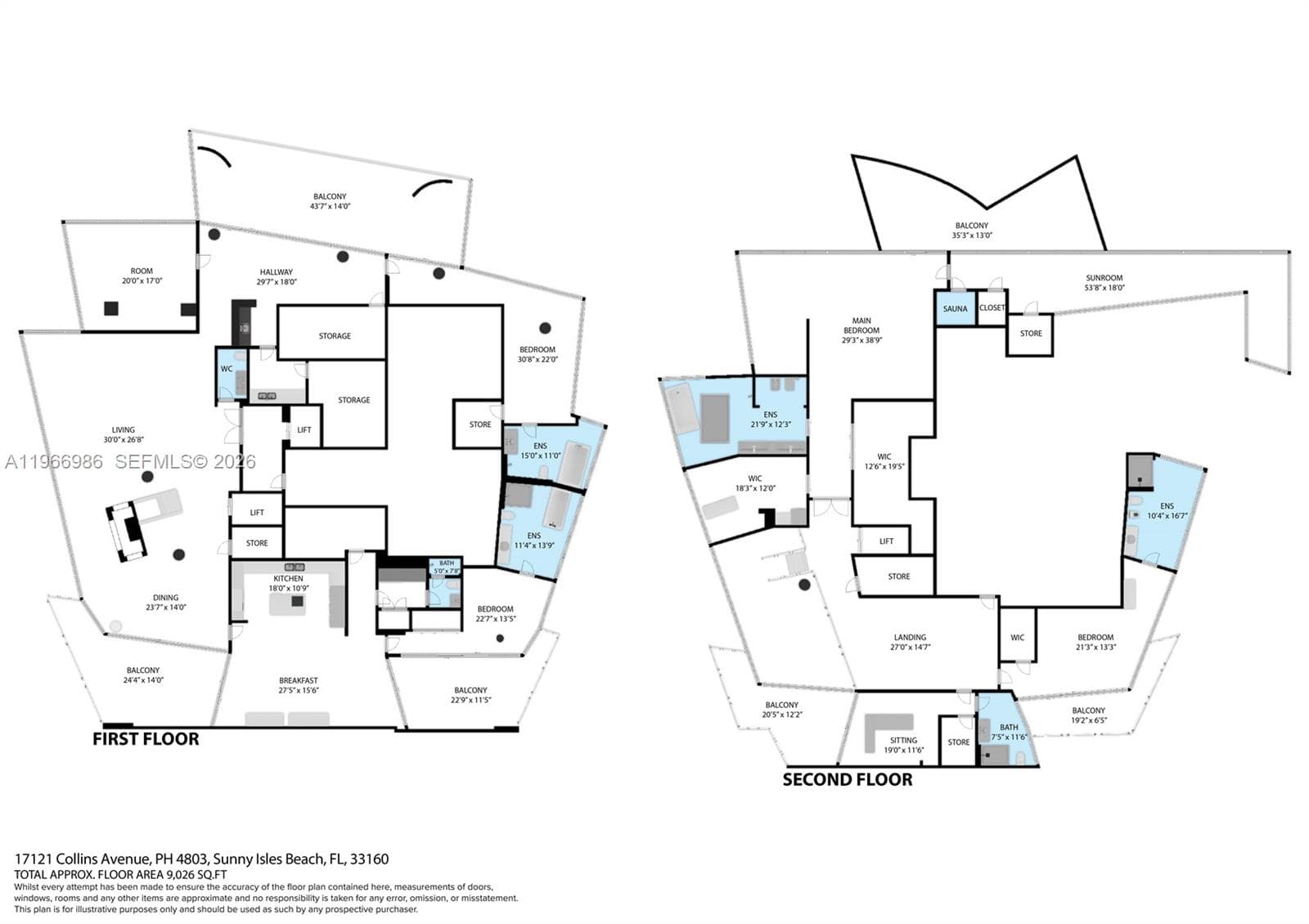 17121 Collins Ave # 4803, Sunny Isles Beach FL 33160 — 65