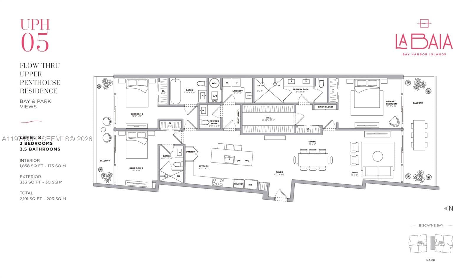 9201 E Bay Harbor Drive # 805, Bay Harbor Islands FL 33154 — 3