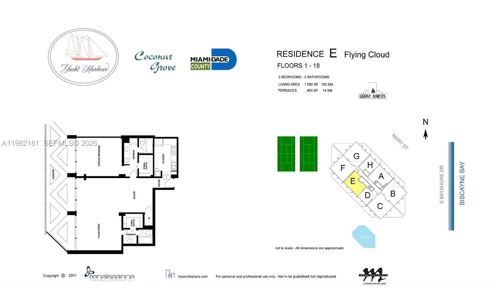 2901 S Bayshore Dr # 8E, Coconut Grove FL 33133 — 34