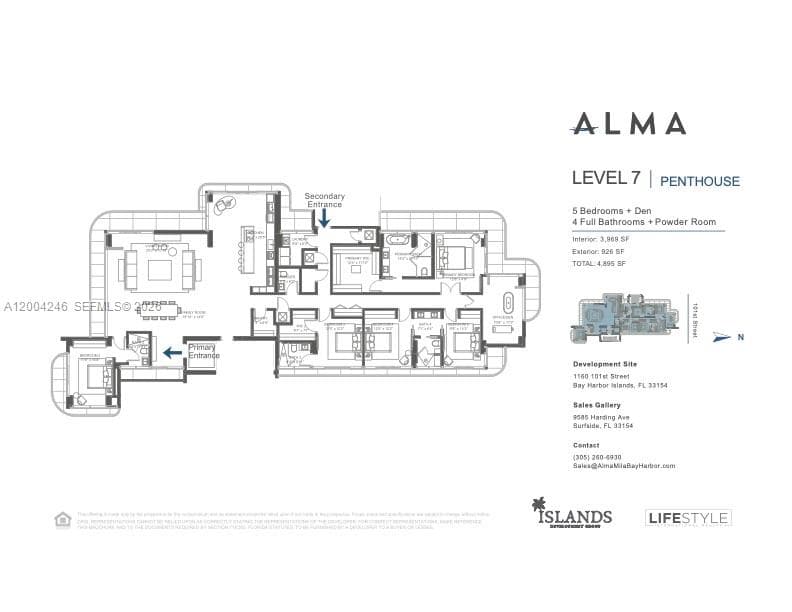 1160 101st St, Bay Harbor Islands FL 33154 — 9