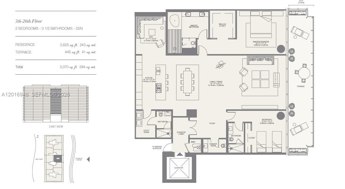 10201 Collins Ave # 1806, Bal Harbour FL 33154 — 25