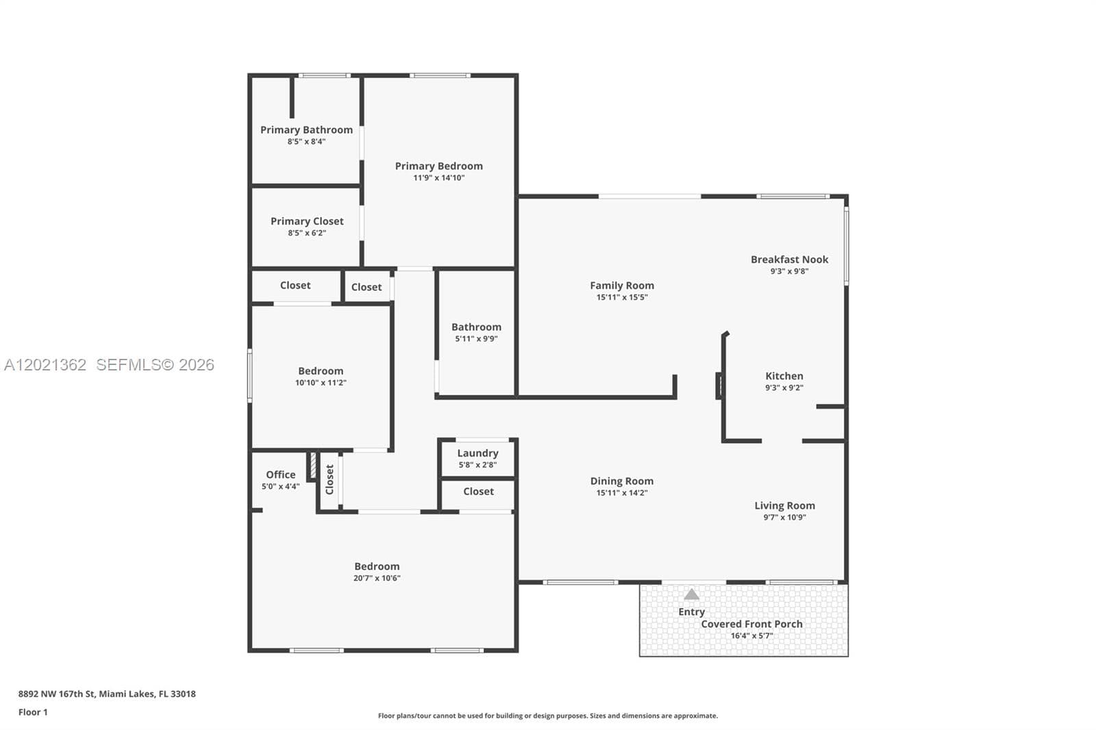 8892 NW 167th St, Miami Lakes FL 33018 — 4