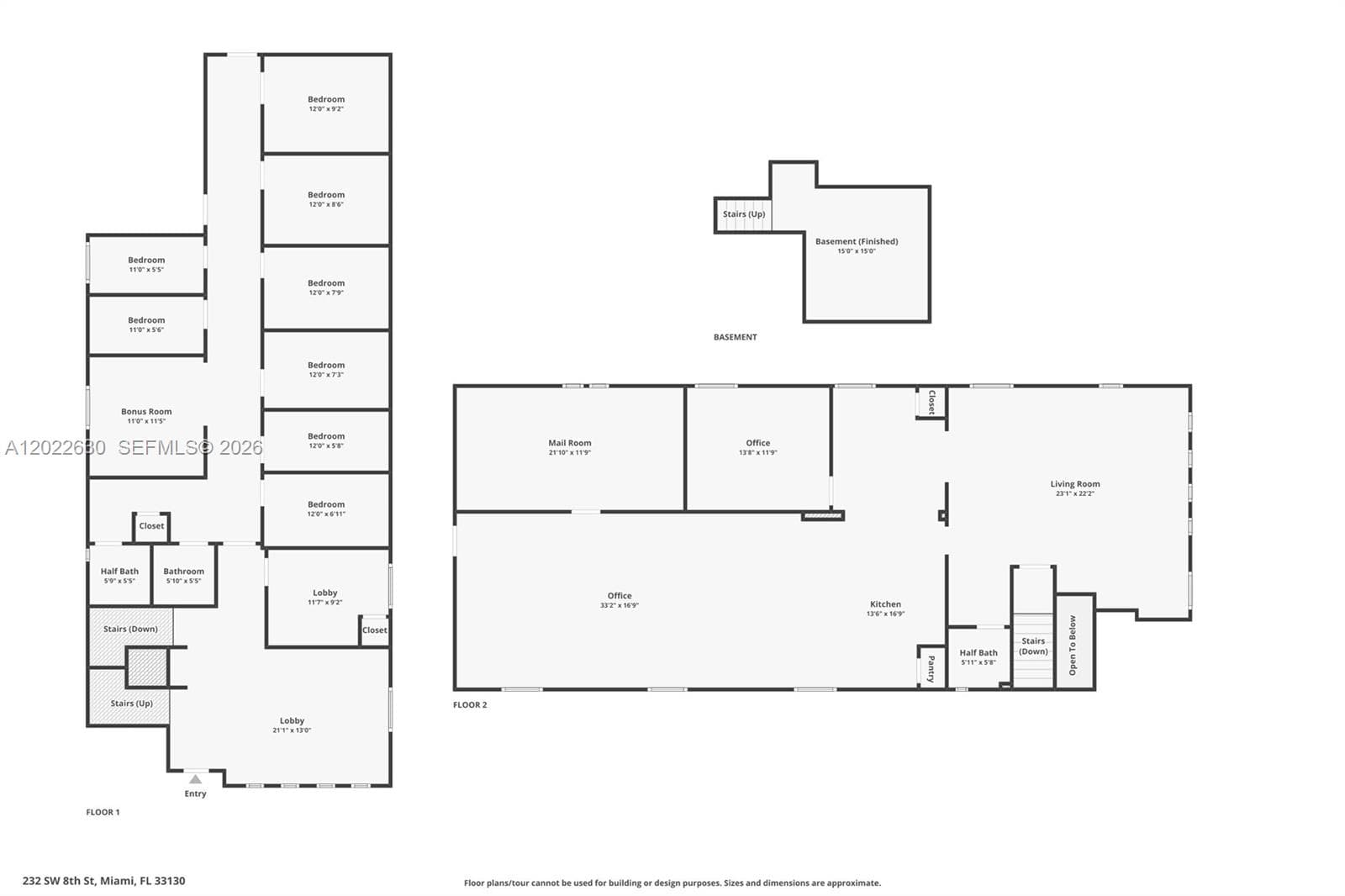 232 SW 8th St, Miami FL 33130 — 3